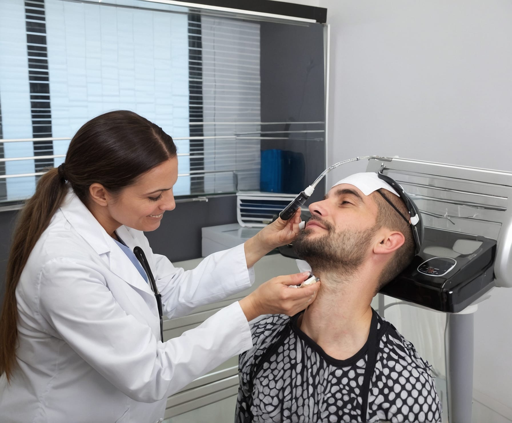 Resultados de microinjerto capilar exitoso